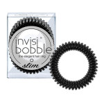 invisibobble Slim True Black Hair Ring (3 pack)