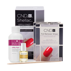 CND REMOVER WRAP AT HOME KIT CREATIVE NA