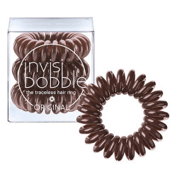 invisibobble Original Pretzel Brown Traceless Hair Ring (3 pack)