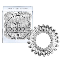 invisibobble Original Crystal Clear Traceless Hair Ring (3 pack)