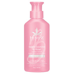 Hempz Sweet Jasmine & Rose Collagen Infused Herbal Foaming Body Wash 8oz