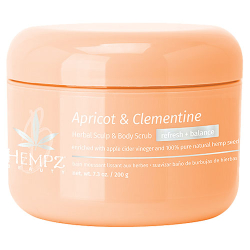 Hempz Apricot and Clementine Herbal Scalp & Body Scrub