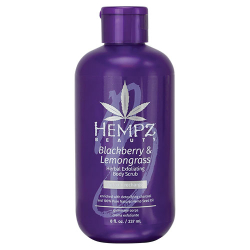 Hempz Blackberry & Lemongrass Exfoliating Herbal Body Scrub 8oz