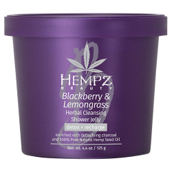 Hempz Blackberry & Lemongrass Herbal Cleansing Shower Jelly 4oz