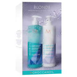 Moroccanoil Blonde Shampoo & Conditioner Duo 500ml