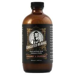 Educated Beards Bergamot & Grapefruit Beard Wash 250ml