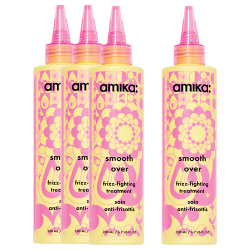 Amika Smooth Over Frizz Fighting Treatment 200ml Buy 3, Get 1 Free Offer (25% Savings)